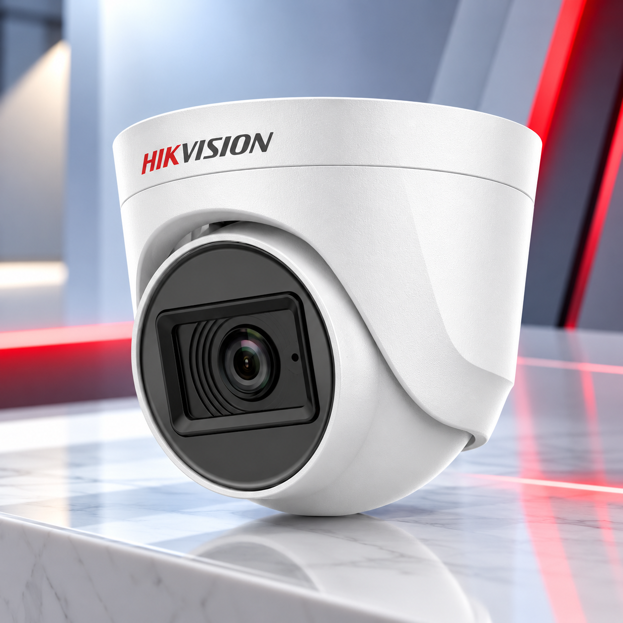 HIKVISION DS-2CE76H0T-ITPFS 2.8 mm 5mp IR 20m MIC Turret Turbo HD KAMERA