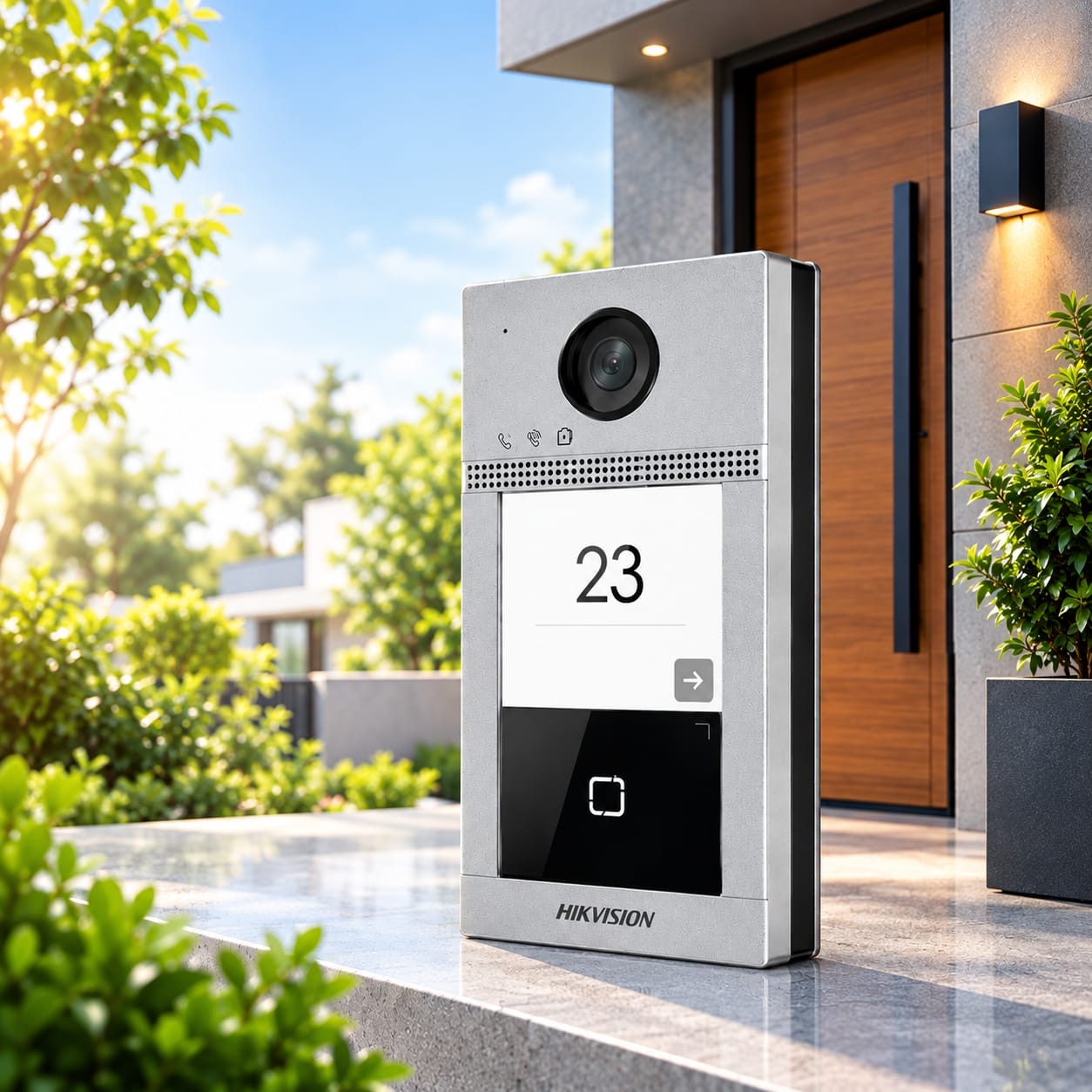 IP DOMOFON  CAGIRIS PANELI  HIKVISION
